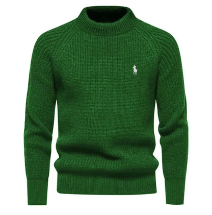 Cotton crewneck sweater