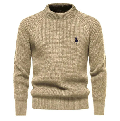 Cotton crewneck sweater