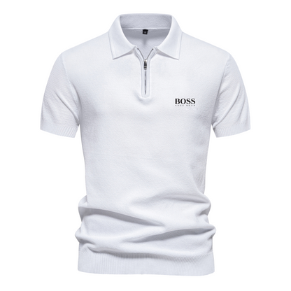 Short Sleeve Half-Zip Polo